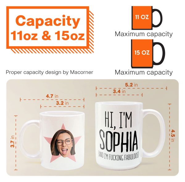 I'm Freaking Fabulous - Personalized Photo Mug I'm Freaking Fabulous - Personalized Photo Mug