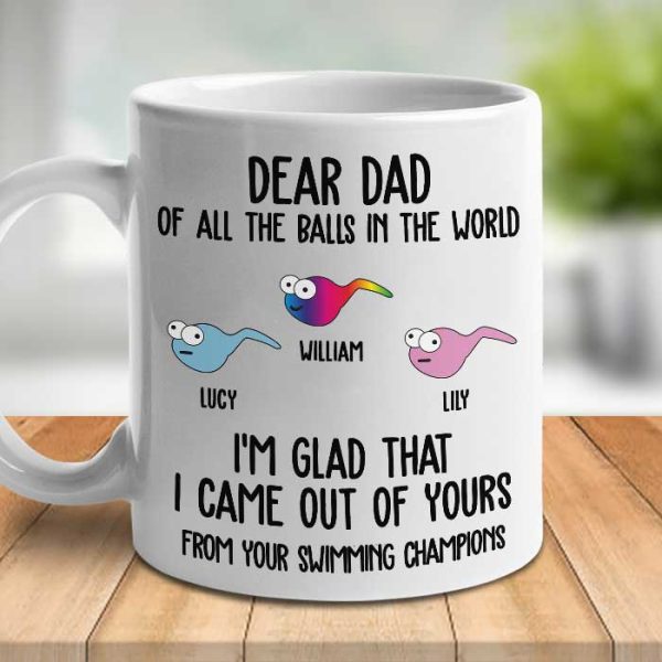 I'm Glad That I Came Out Of Yours - Personalized Mug I'm Glad That I Came Out Of Yours - Personalized Mug