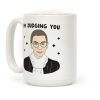 I'm Judging You (Ruth Bader Ginsburg) Coffee Mug I'm Judging You (Ruth Bader Ginsburg) Coffee Mug