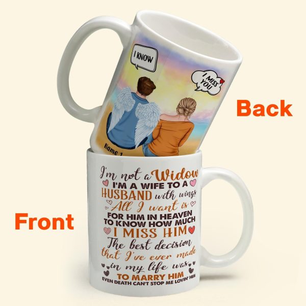 I'm Not A Widow - Personalized Mug - Gift For Family Memorial I'm Not A Widow - Personalized Mug - Gift For Family Memorial