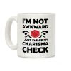 I'm Not Awkward I Just Failed My Charisma Check Coffee Mug I'm Not Awkward I Just Failed My Charisma Check Coffee Mug