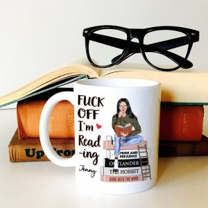 I'm Reading Book, Book Girl White Mug Gift