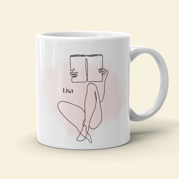 I'm Reading, Reading Book White Mug Gift I'm Reading, Reading Book White Mug Gift