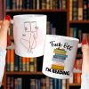 I'm Reading, Reading Book White Mug Gift I'm Reading, Reading Book White Mug Gift