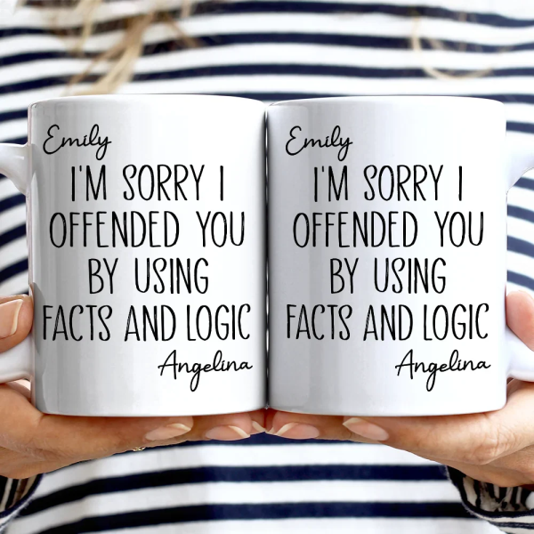 I'm Sorry I Offended You - Personalized Mug I'm Sorry I Offended You - Personalized Mug