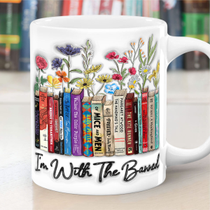 I'm With The Banned - Ceramic Coffee Mug