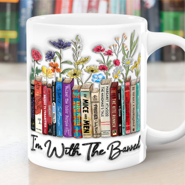 I'm With The Banned - Ceramic Coffee Mug I'm With The Banned - Ceramic Coffee Mug