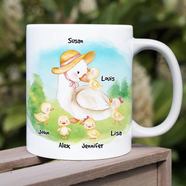 I'm Your Favorite Child, Gift For Mom, Personalized Mug, Duck Mom Mug, Mother's Day Gift