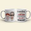 I'm Your Favorite Grandchild Personalized Mug, Gift For Grandma, Gift For Grandpa, Mother's Day Gift I'm Your Favorite Grandchild Personalized Mug, Gift For Grandma, Gift For Grandpa, Mother's Day Gift