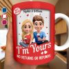 I'm Yours No Returns Or Refunds Toy Box Couple - Personalized White Edge-to-Edge Mug I'm Yours No Returns Or Refunds Toy Box Couple - Personalized White Edge-to-Edge Mug