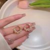 Imitation Pearl Small Round Hoop Earrings Imitation Pearl Small Round Hoop Earrings
