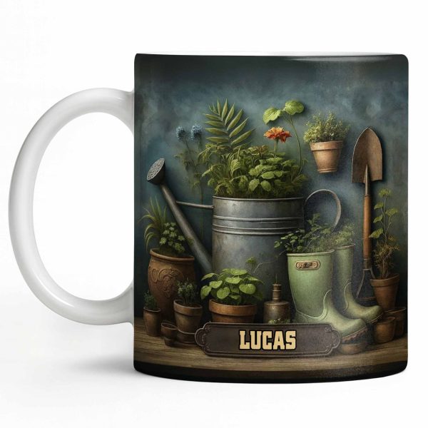 Immerse Yourself In The Beauty Of Nature, Plants And Gardening Essentials - Personalized Custom Coffee Mug - GAR031_MG Immerse Yourself In The Beauty Of Nature, Plants And Gardening Essentials - Personalized Custom Coffee Mug - GAR031_MG