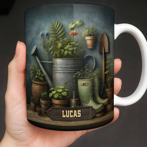 Immerse Yourself In The Beauty Of Nature, Plants And Gardening Essentials - Personalized Custom Coffee Mug - GAR031_MG Immerse Yourself In The Beauty Of Nature, Plants And Gardening Essentials - Personalized Custom Coffee Mug - GAR031_MG