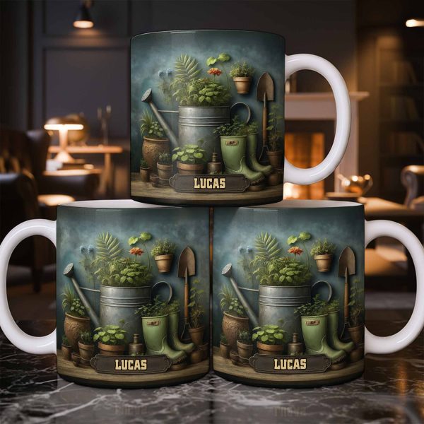 Immerse Yourself In The Beauty Of Nature, Plants And Gardening Essentials - Personalized Custom Coffee Mug - GAR031_MG Immerse Yourself In The Beauty Of Nature, Plants And Gardening Essentials - Personalized Custom Coffee Mug - GAR031_MG