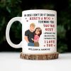 In Case I Don't Say It Enough Couples Animate Hugging Couple - Personalized Mug In Case I Don't Say It Enough Couples Animate Hugging Couple - Personalized Mug