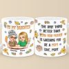 In Her Smile, I See My Own Heart Reflected - Family Personalized Custom 3D Inflated Effect Printed Mug - Gift For Daughter In Her Smile, I See My Own Heart Reflected - Family Personalized Custom 3D Inflated Effect Printed Mug - Gift For Daughter
