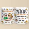 In Her Smile, I See My Own Heart Reflected - Family Personalized Custom 3D Inflated Effect Printed Mug - Gift For Daughter In Her Smile, I See My Own Heart Reflected - Family Personalized Custom 3D Inflated Effect Printed Mug - Gift For Daughter