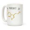 In Pursuit of Happiness (Serotonin Molecule) Coffee Mug In Pursuit of Happiness (Serotonin Molecule) Coffee Mug