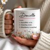 Incredible Wife Amazing Mom Effortlessly Beautiful With Wildflowers - Personalized Custom Coffee Mug - COL087_MG Incredible Wife Amazing Mom Effortlessly Beautiful With Wildflowers - Personalized Custom Coffee Mug - COL087_MG
