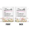 Incredible Wife Amazing Mom Effortlessly Beautiful With Wildflowers - Personalized Custom Coffee Mug - COL087_MG Incredible Wife Amazing Mom Effortlessly Beautiful With Wildflowers - Personalized Custom Coffee Mug - COL087_MG
