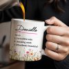 Incredible Wife Amazing Mom Effortlessly Beautiful With Wildflowers - Personalized Custom Coffee Mug - COL087_MG Incredible Wife Amazing Mom Effortlessly Beautiful With Wildflowers - Personalized Custom Coffee Mug - COL087_MG