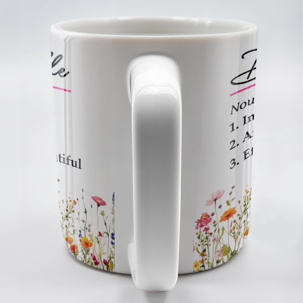 Incredible Wife Amazing Mom Effortlessly Beautiful With Wildflowers - Personalized Custom Coffee Mug - COL087_MG Incredible Wife Amazing Mom Effortlessly Beautiful With Wildflowers - Personalized Custom Coffee Mug - COL087_MG