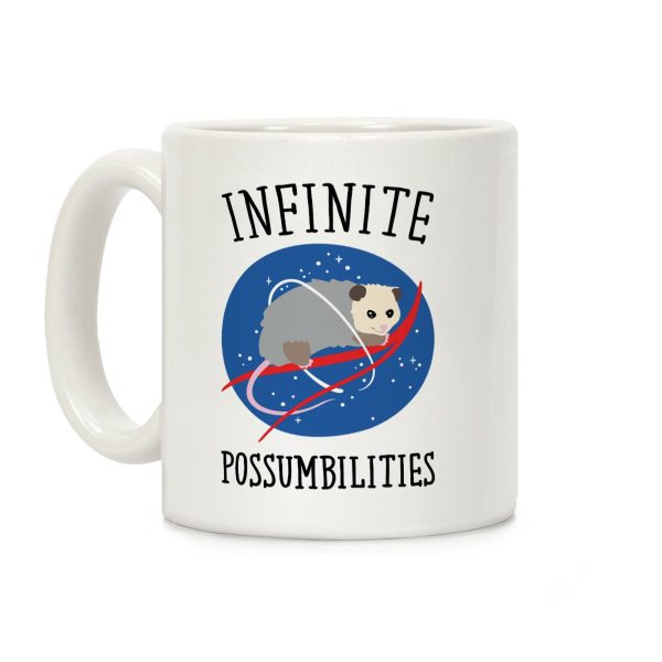 Infinite Possumbilities Parody Coffee Mug Infinite Possumbilities Parody Coffee Mug