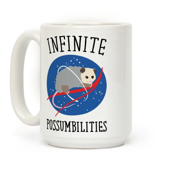 Infinite Possumbilities Parody Coffee Mug Infinite Possumbilities Parody Coffee Mug