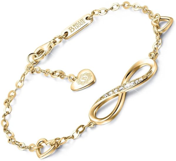 Infinity Endless Love Symbol Charm Adjustable Bracelet Infinity Endless Love Symbol Charm Adjustable Bracelet