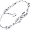 Infinity Endless Love Symbol Charm Adjustable Bracelet Infinity Endless Love Symbol Charm Adjustable Bracelet