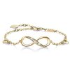 Infinity Endless Love Symbol Charm Adjustable Bracelet Infinity Endless Love Symbol Charm Adjustable Bracelet