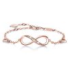 Infinity Endless Love Symbol Charm Adjustable Bracelet Infinity Endless Love Symbol Charm Adjustable Bracelet