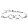 Infinity Endless Love Symbol Charm Adjustable Bracelet Infinity Endless Love Symbol Charm Adjustable Bracelet