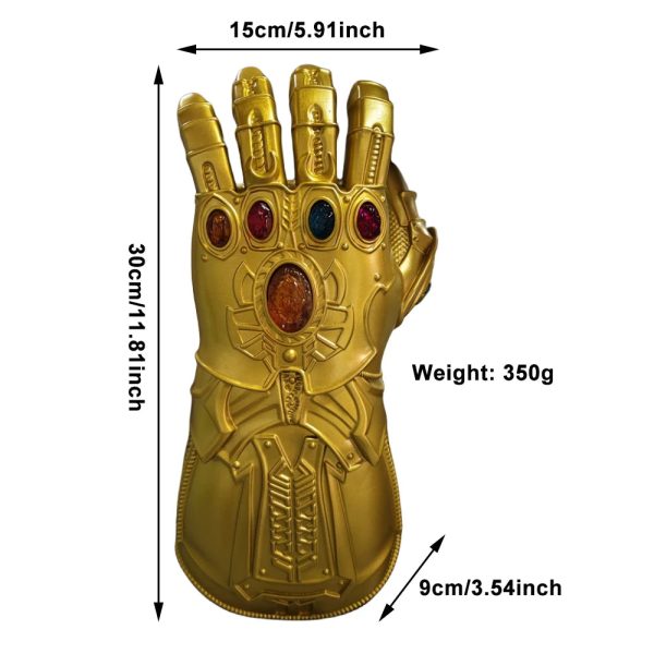 Infinity Gauntlet LED Light Up Thanos Gloves Infinity Gauntlet LED Light Up Thanos Gloves