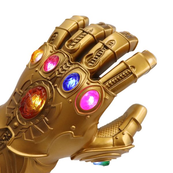 Infinity War Infinity Gauntlet LED Light Thanos Gloves Action Figure Infinity War Infinity Gauntlet LED Light Thanos Gloves Action Figure