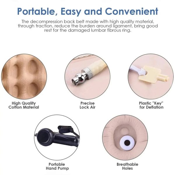 Inflatable Lumbar Pain Relief Belt Inflatable Lumbar Pain Relief Belt