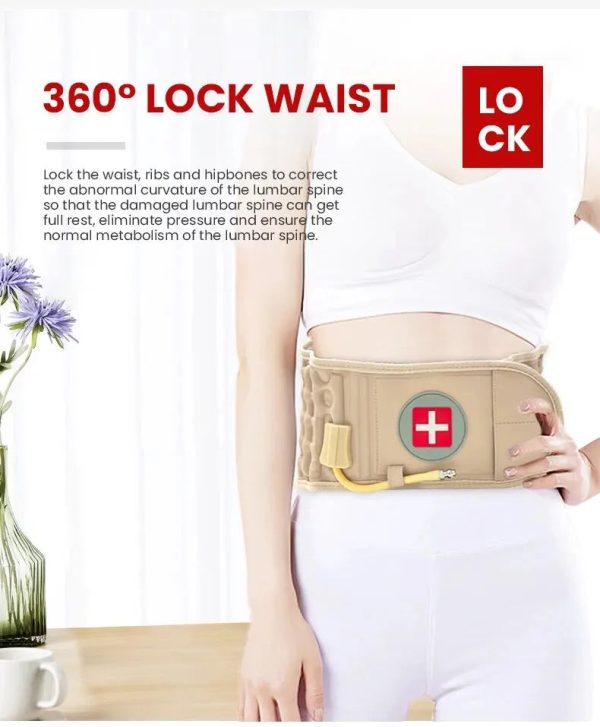 Inflatable Lumbar Pain Relief Belt Inflatable Lumbar Pain Relief Belt