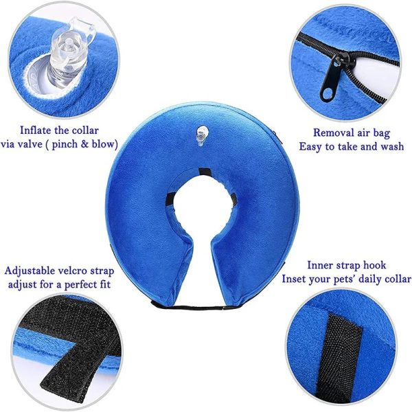 Inflatable Pet Recovery Collar Inflatable Pet Recovery Collar