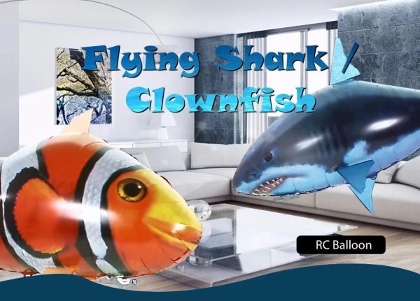 Inflatable Remote Control Shark Fish Toy Inflatable Remote Control Shark Fish Toy