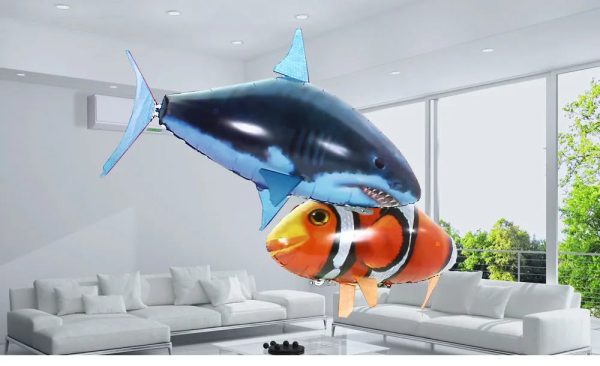 Inflatable Remote Control Shark Fish Toy Inflatable Remote Control Shark Fish Toy