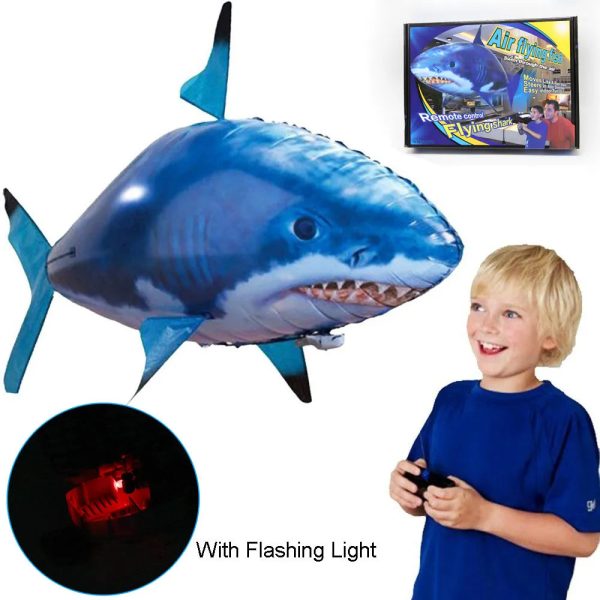 Inflatable Remote Control Shark Fish Toy Inflatable Remote Control Shark Fish Toy
