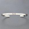 Inspirational Quotes Cuff Bracelet " DON'T WORRY BE HAPPY " Metal Engraved Bracelet Inspirational Quotes Cuff Bracelet " DON'T WORRY BE HAPPY " Metal Engraved Bracelet