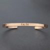 Inspirational Quotes Cuff Bracelet " DON'T WORRY BE HAPPY " Metal Engraved Bracelet Inspirational Quotes Cuff Bracelet " DON'T WORRY BE HAPPY " Metal Engraved Bracelet