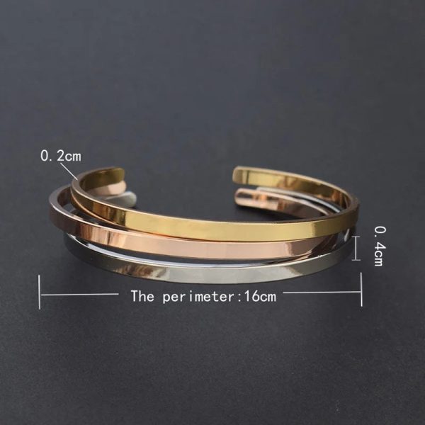 Inspirational Quotes Cuff Bracelet " DON'T WORRY BE HAPPY " Metal Engraved Bracelet Inspirational Quotes Cuff Bracelet " DON'T WORRY BE HAPPY " Metal Engraved Bracelet
