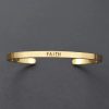 Inspirational Quotes Cuff Bracelet " DON'T WORRY BE HAPPY " Metal Engraved Bracelet Inspirational Quotes Cuff Bracelet " DON'T WORRY BE HAPPY " Metal Engraved Bracelet