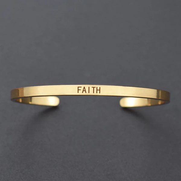 Inspirational Quotes Cuff Bracelet " DON'T WORRY BE HAPPY " Metal Engraved Bracelet Inspirational Quotes Cuff Bracelet " DON'T WORRY BE HAPPY " Metal Engraved Bracelet
