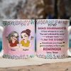 Inspirational White Ceramic Mug, A Special Gift from Mom or Grandma to Daughter or Granddaughter Inspirational White Ceramic Mug, A Special Gift from Mom or Grandma to Daughter or Granddaughter