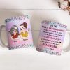 Inspirational White Ceramic Mug, A Special Gift from Mom or Grandma to Daughter or Granddaughter Inspirational White Ceramic Mug, A Special Gift from Mom or Grandma to Daughter or Granddaughter