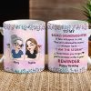 Inspirational White Ceramic Mug, A Special Gift from Mom or Grandma to Daughter or Granddaughter Inspirational White Ceramic Mug, A Special Gift from Mom or Grandma to Daughter or Granddaughter