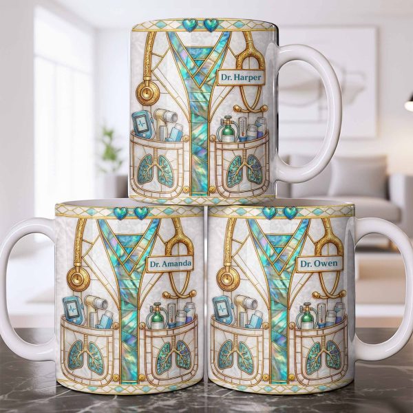Inspired By Our Medical Heroes, Stethoscope and Medical Tools Design - Personalized Custom Coffee Mug - DOC103_MG Inspired By Our Medical Heroes, Stethoscope and Medical Tools Design - Personalized Custom Coffee Mug - DOC103_MG
